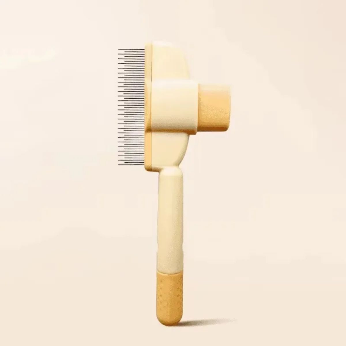 KFX-9287357 Pet Grooming Brush with One-Click Hair Removal for Gentle Cleaning and Anti-Mite Care for Dogs