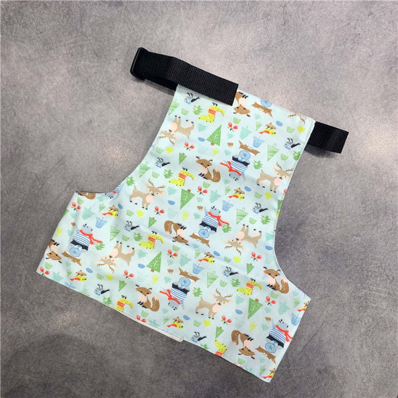 KFX-9288253 Cooling Scarf and Clothing Set for Dogs - Breathable Mesh, Canvas, Recyclable Ice Pack, Multiple Colors Available