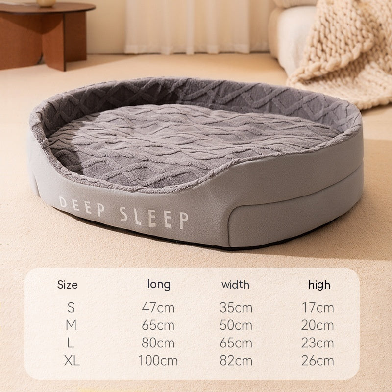 KFX-9289917 Comfortable Removable Washable Cat Nest with Thick Sponge Cushion, Multiple Sizes Available