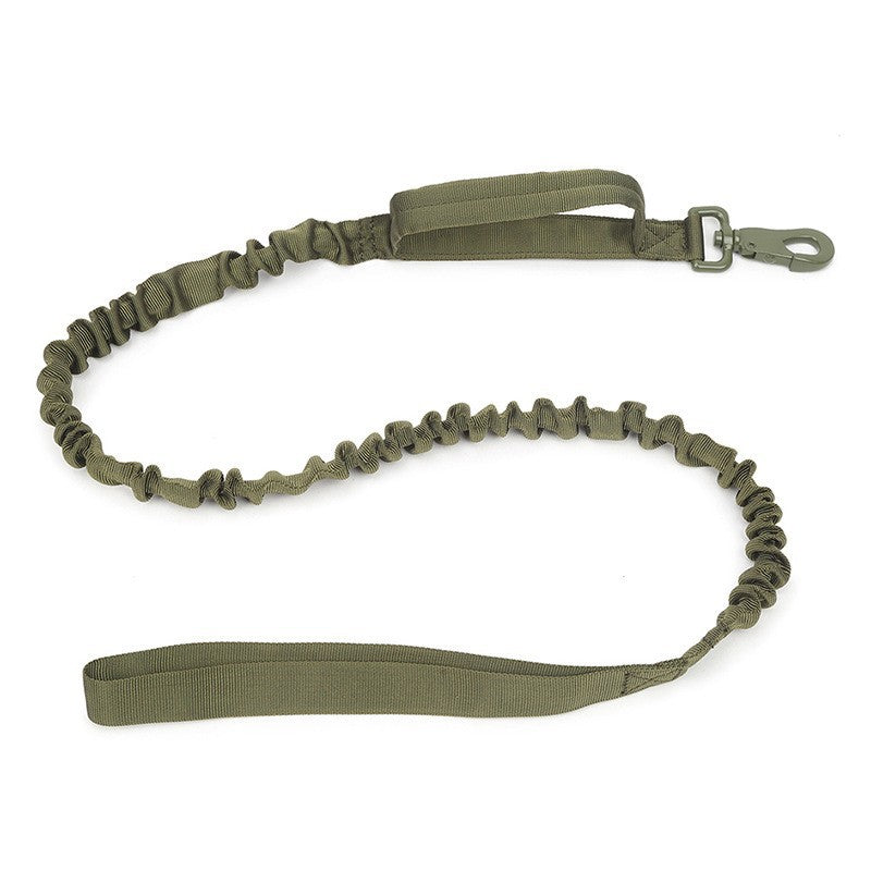 KFX-9295421 Adjustable Nylon Camouflage Dog Vest with Dual Hand Holding Rope