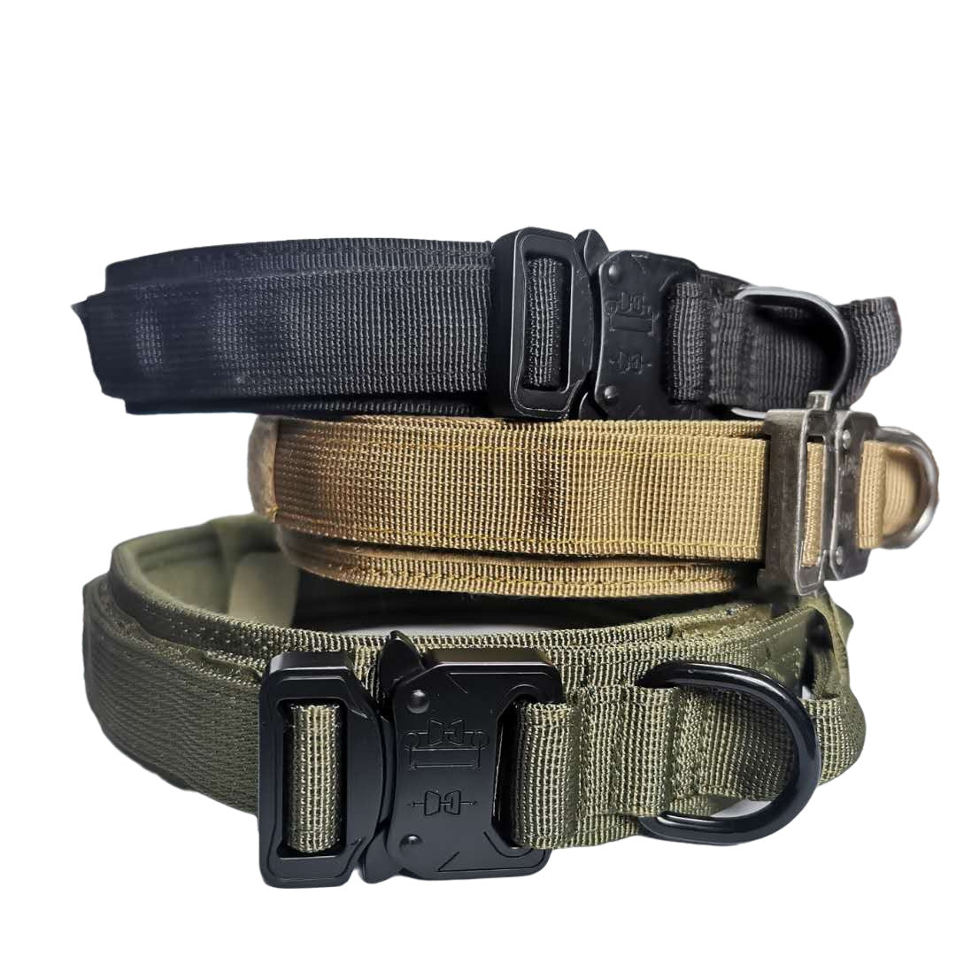 KFX-9297597 Outdoor Tactical Dog Training Collar for All Seasons - Adjustable Sizes M, L, XL