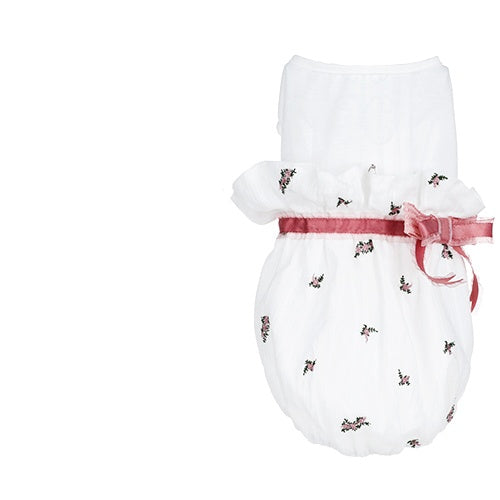 KFX-9311293 Chic High Waist Bow Skirt for Cats - Republic of China Style Dress