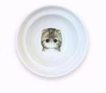KFX-9313085 Ceramic Cat Bowl Holder with Rack – Various Colors and Single/Double Bowl Options