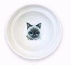 KFX-9313085 Ceramic Cat Bowl Holder with Rack – Various Colors and Single/Double Bowl Options