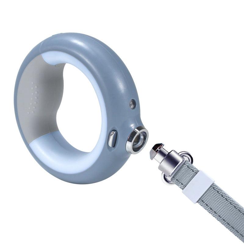 KFX-9316669 Luminous Automatic Telescopic Dog Leash with Adjustable Length and Rechargeable Lithium Battery