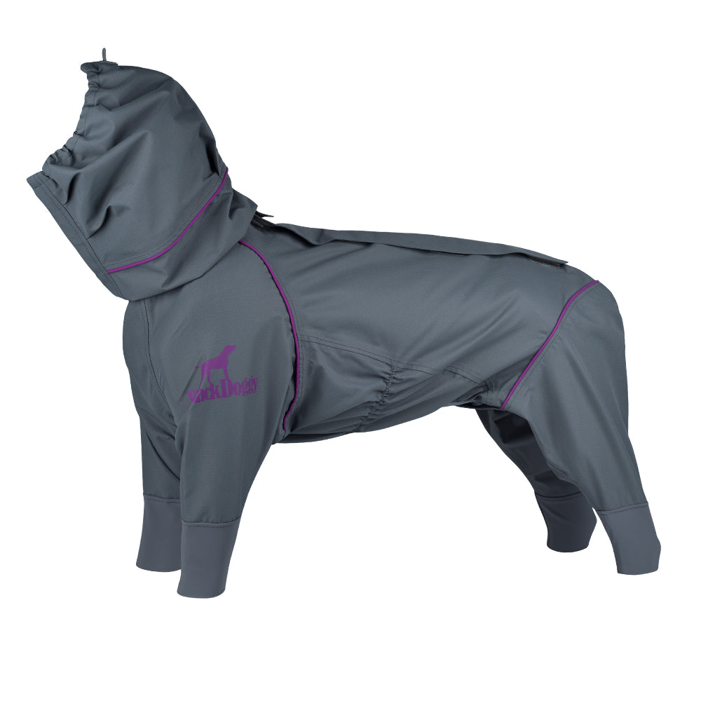 KFX-9317437 Waterproof Pet Dog Raincoat Jacket with Reflective Features - Available in Multiple Sizes