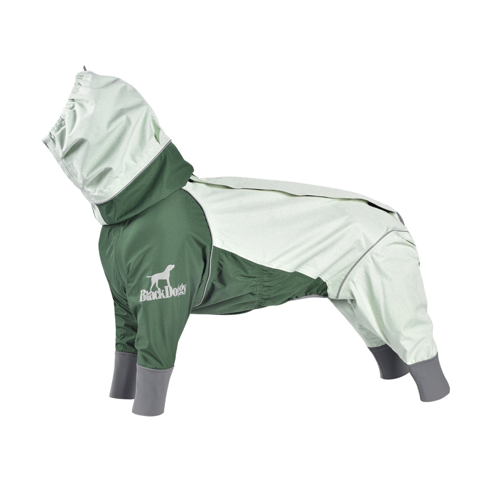 KFX-9317437 Waterproof Pet Dog Raincoat Jacket with Reflective Features - Available in Multiple Sizes