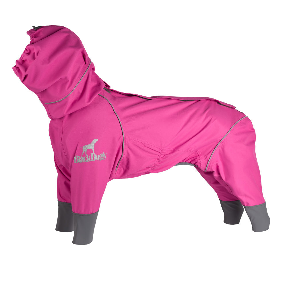 KFX-9317437 Waterproof Pet Dog Raincoat Jacket with Reflective Features - Available in Multiple Sizes