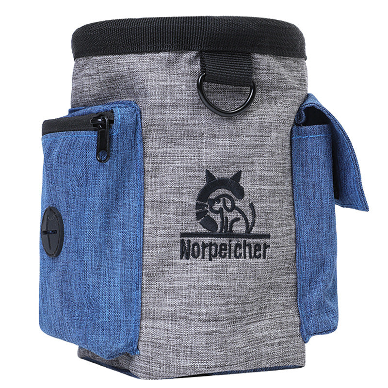 KFX-9319101 Pet Training Set with Hand Holding Rope, Dog Bowl, and Versatile Training Bag in Various Colors