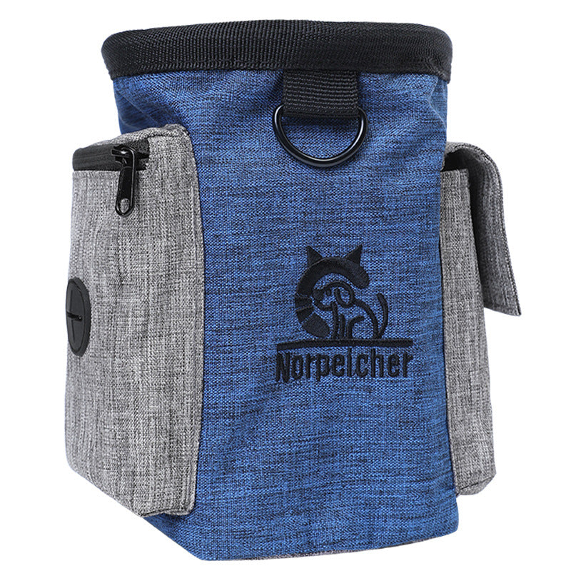 KFX-9319101 Pet Training Set with Hand Holding Rope, Dog Bowl, and Versatile Training Bag in Various Colors