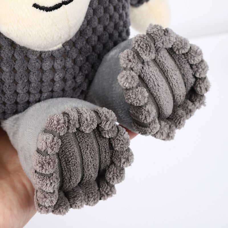 KFX-9322301 Durable Plush Dog Toy for Teeth Grinding and Cleaning - 27x24cm