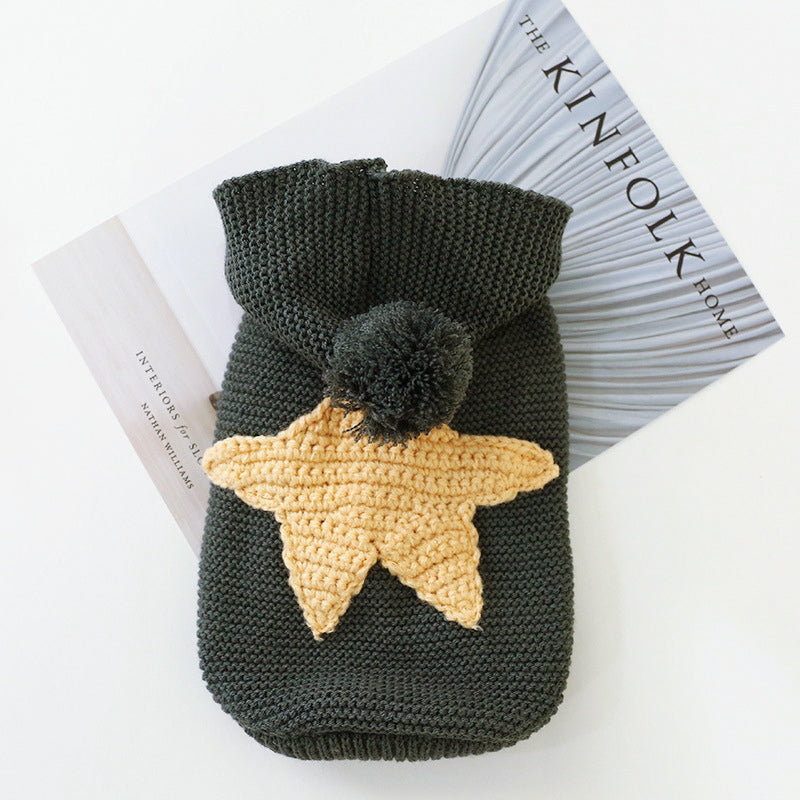 KFX-9323197 Warm and Cozy Casual Sweater for Pets - Small Padded Design, Multiple Sizes Available