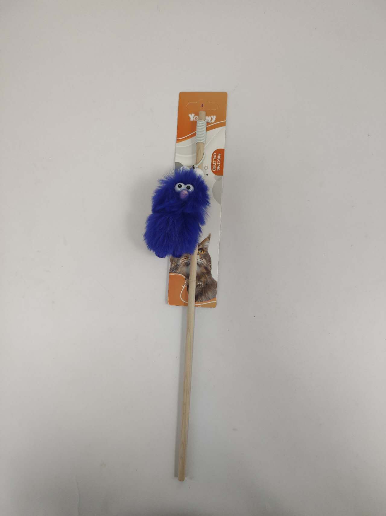 KFX-9329213 Fat Ugly Teasing Cat Stick - Interactive Fun for Playful Cats