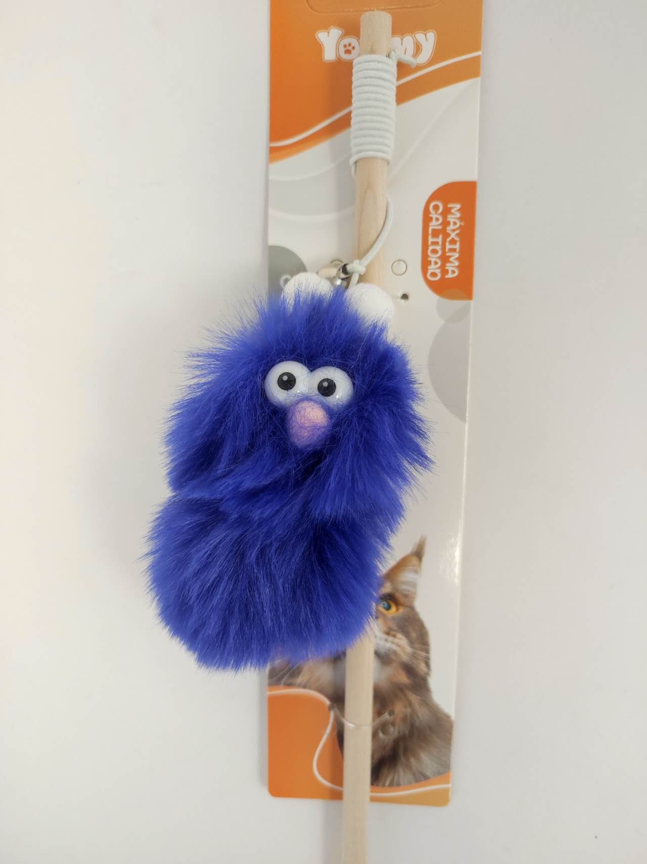 KFX-9329213 Fat Ugly Teasing Cat Stick - Interactive Fun for Playful Cats