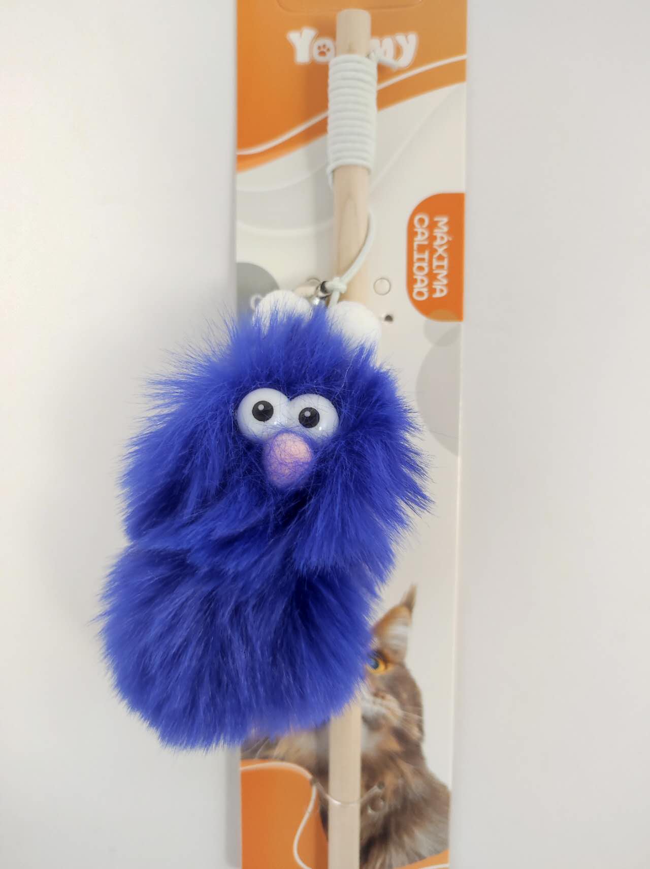 KFX-9329213 Fat Ugly Teasing Cat Stick - Interactive Fun for Playful Cats