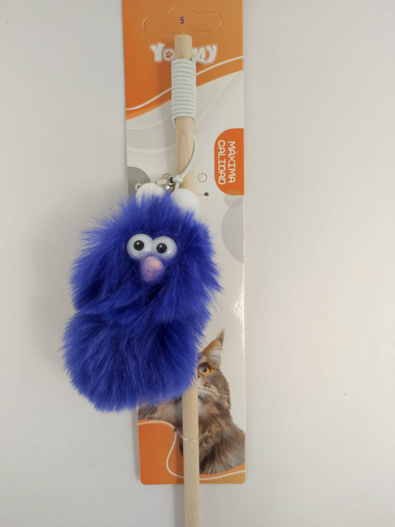 KFX-9329213 Fat Ugly Teasing Cat Stick - Interactive Fun for Playful Cats
