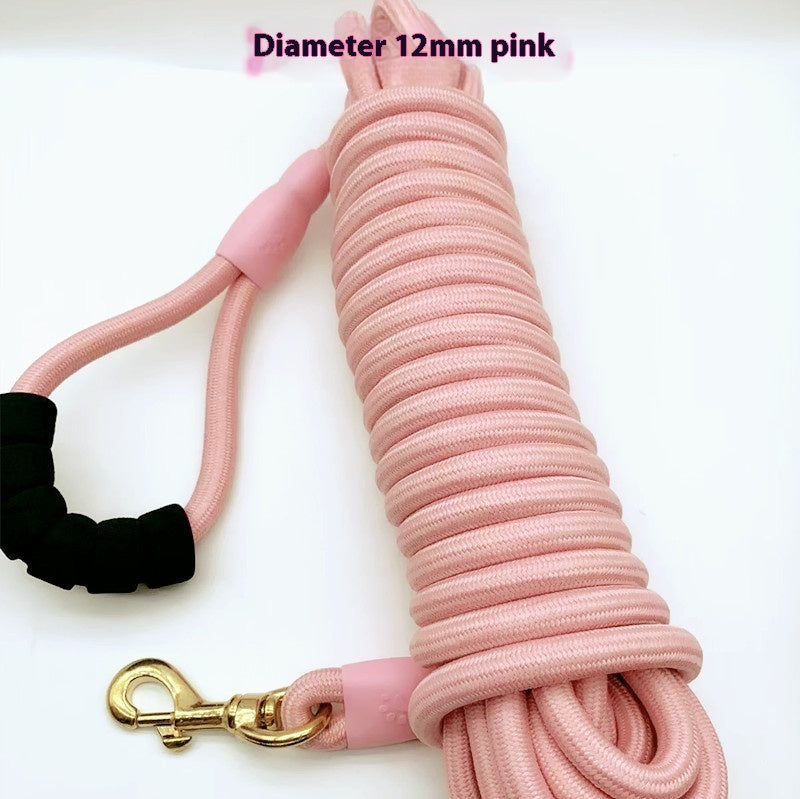KFX-9333949 Multi-Color Durable Nylon Pet Hand Grip Rope for Walking and Training