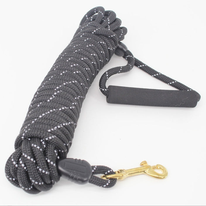 KFX-9333949 Multi-Color Durable Nylon Pet Hand Grip Rope for Walking and Training