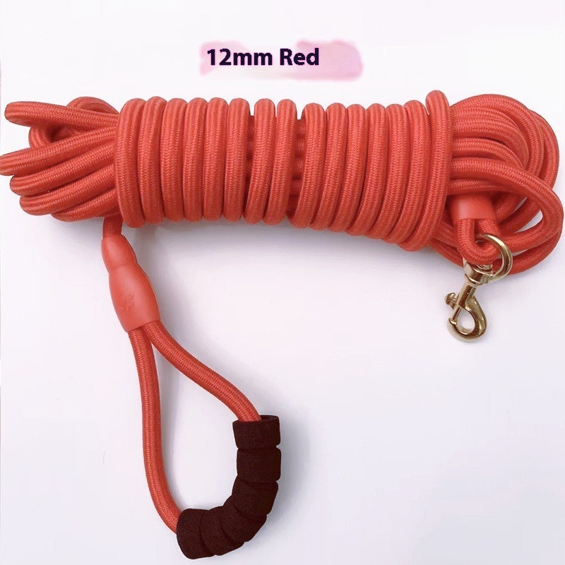 KFX-9333949 Multi-Color Durable Nylon Pet Hand Grip Rope for Walking and Training