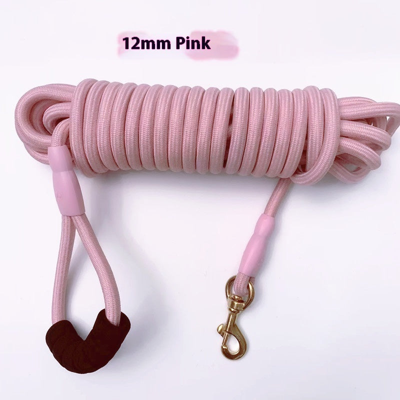 KFX-9333949 Multi-Color Durable Nylon Pet Hand Grip Rope for Walking and Training
