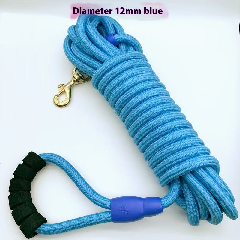 KFX-9333949 Multi-Color Durable Nylon Pet Hand Grip Rope for Walking and Training