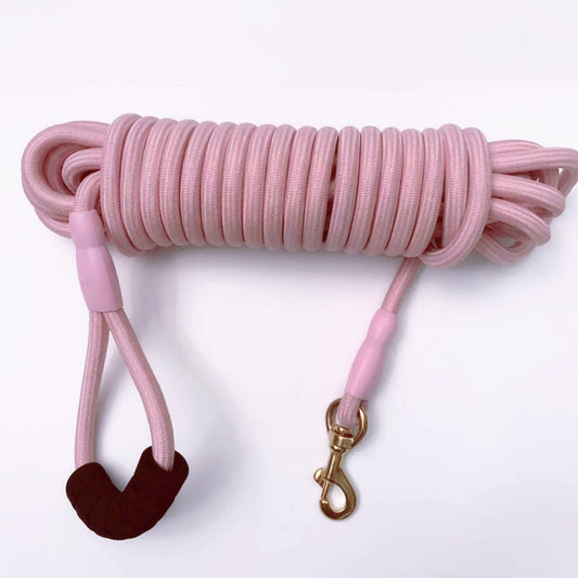 KFX-9333949 Multi-Color Durable Nylon Pet Hand Grip Rope for Walking and Training