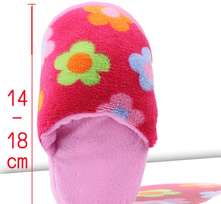 KFX-9334973 Dazzle Color Stripe Slipper with Built-in Sound Toy for Pets - 16cm x 8cm