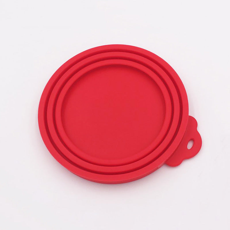 KFX-9335613 Silicone Food Can Cover for Dogs and Cats - Sealing Solution for 65mm, 75mm, and 85mm Cans