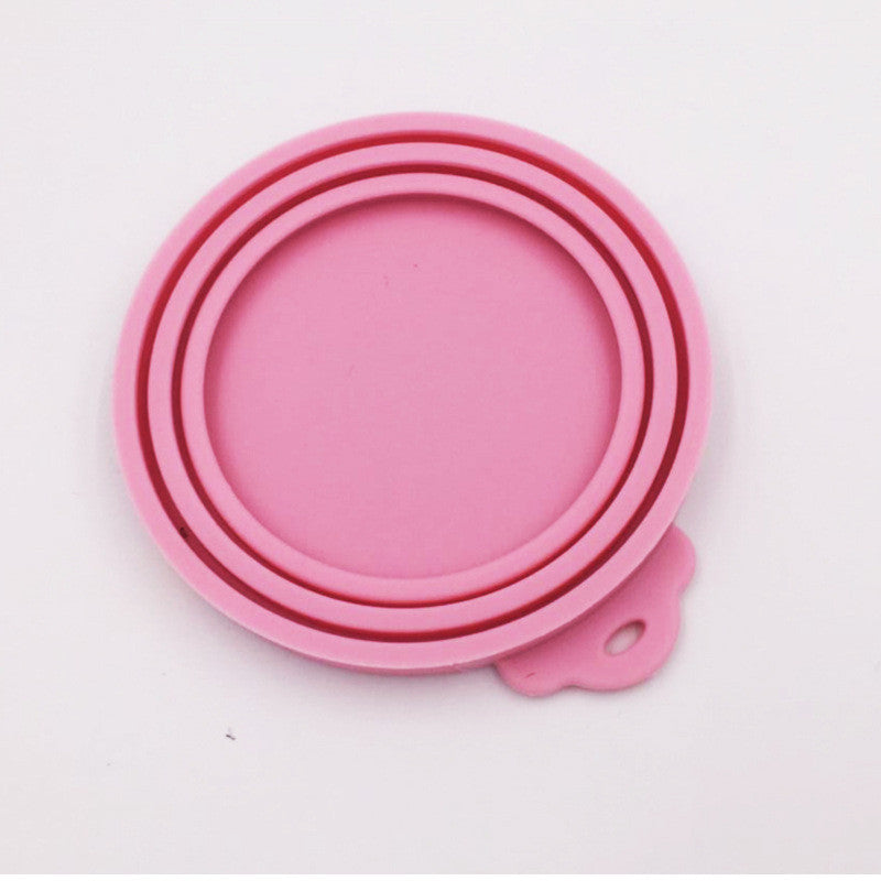 KFX-9335613 Silicone Food Can Cover for Dogs and Cats - Sealing Solution for 65mm, 75mm, and 85mm Cans