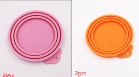 KFX-9335613 Silicone Food Can Cover for Dogs and Cats - Sealing Solution for 65mm, 75mm, and 85mm Cans
