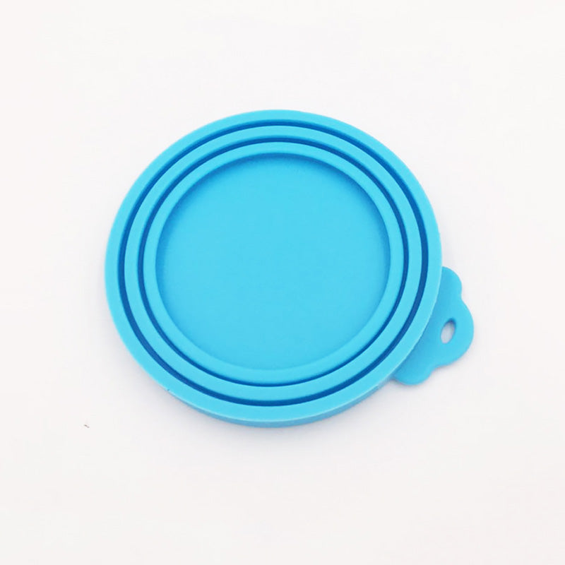 KFX-9335613 Silicone Food Can Cover for Dogs and Cats - Sealing Solution for 65mm, 75mm, and 85mm Cans
