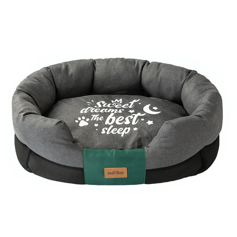 KFX-9335997 Four Seasons Universal Anti-Tearing and Dirt-Resistant Pet Car Mat for Dogs