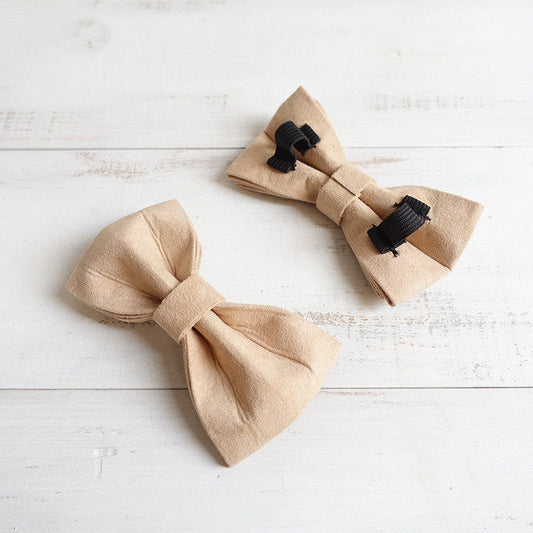 KFX-9336381 Handmade Polyester Pet Bow Tie for Dogs – Available in Multiple Sizes