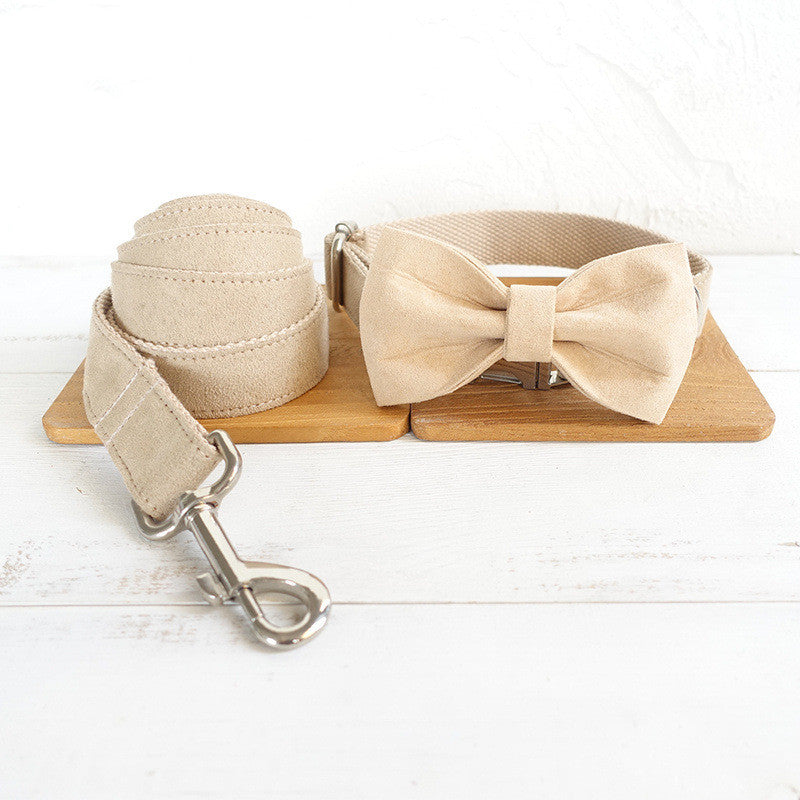 KFX-9336381 Handmade Polyester Pet Bow Tie for Dogs – Available in Multiple Sizes