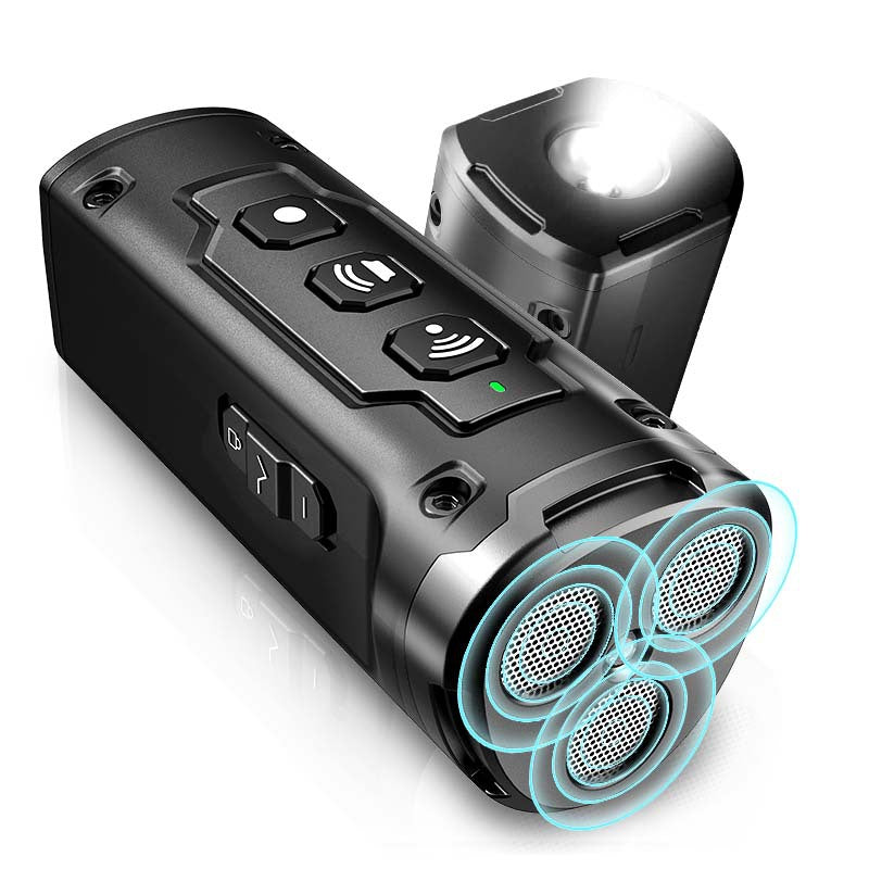KFX-9337405 Ultrasonic Dog Bark Control Device with LED Flashlight - Effective Bark Deterrent for Dogs