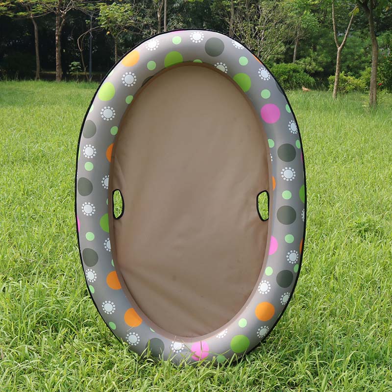 KFX-9341757 Inflatable Dog Swimming Pool Hammock - Portable Pet Floating Bed for Summer Fun