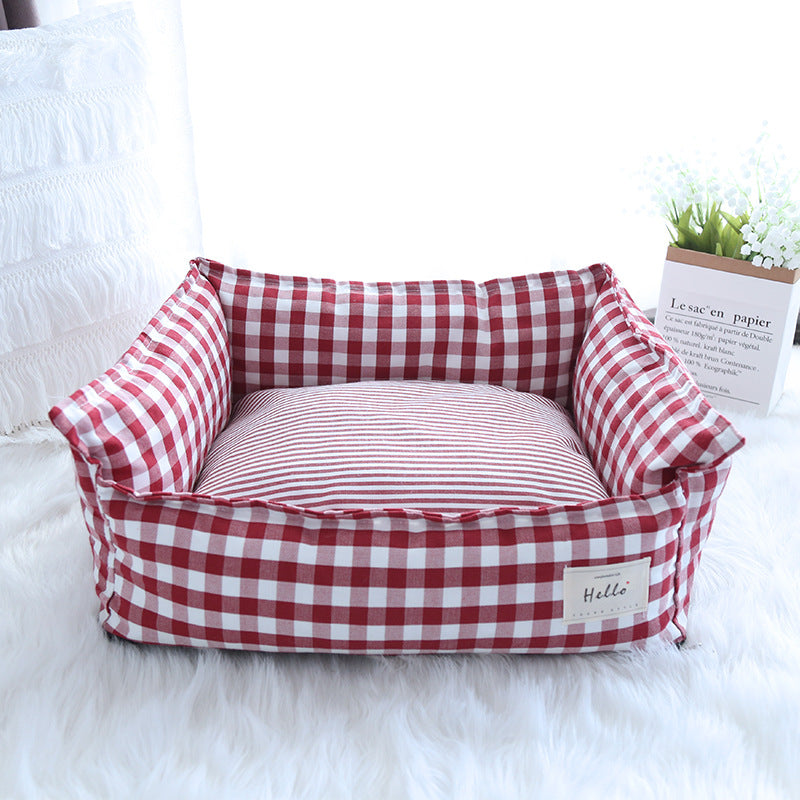 KFX-9343549 Korean Removable and Washable Cat Nest for All Seasons – Available in Three Sizes