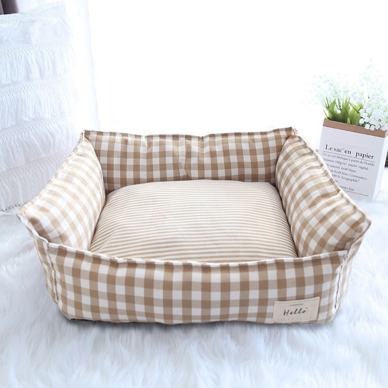 KFX-9343549 Korean Removable and Washable Cat Nest for All Seasons – Available in Three Sizes
