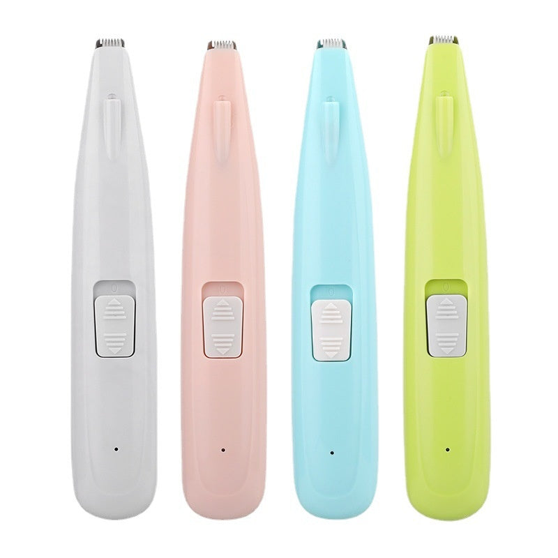 KFX-9345469 Pet Hair Clipper for Cats and Dogs - Rechargeable Electric Shaver, ABS Plastic, 6.5W Power