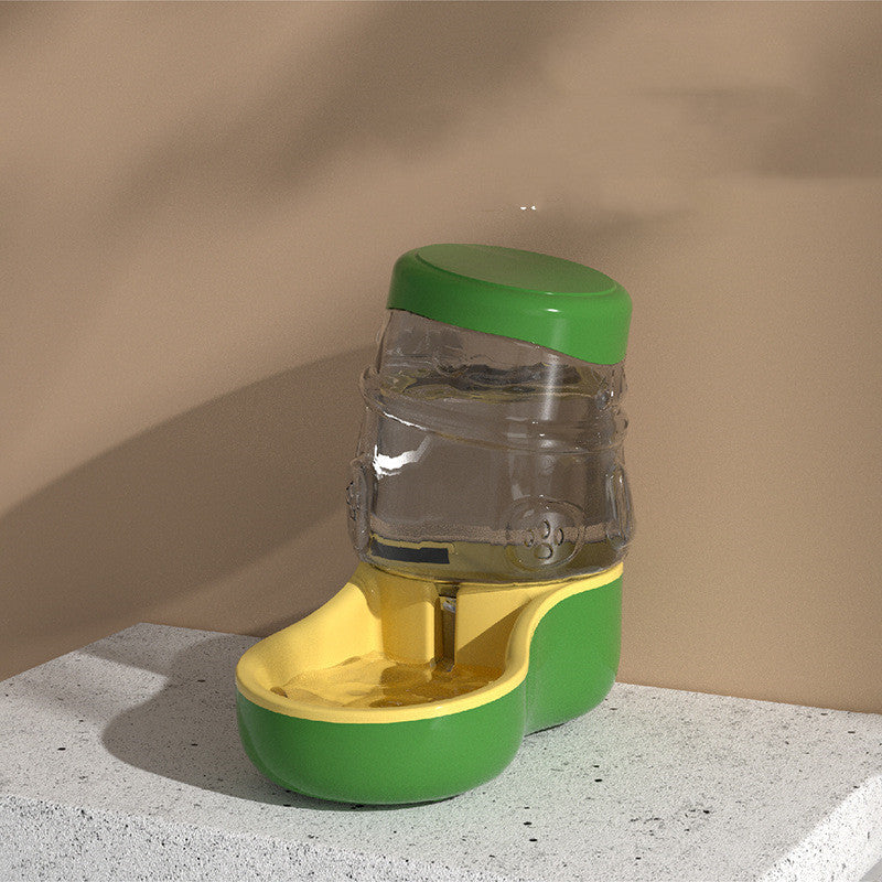 KFX-9345853 Automatic Cat and Dog Feeder with 3.3L Water Dispenser and Crooked Neck Design