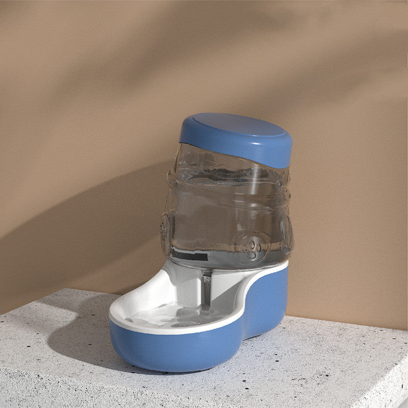 KFX-9345853 Automatic Cat and Dog Feeder with 3.3L Water Dispenser and Crooked Neck Design