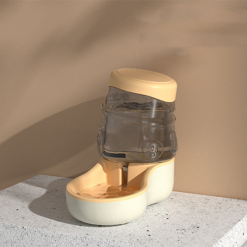 KFX-9345853 Automatic Cat and Dog Feeder with 3.3L Water Dispenser and Crooked Neck Design