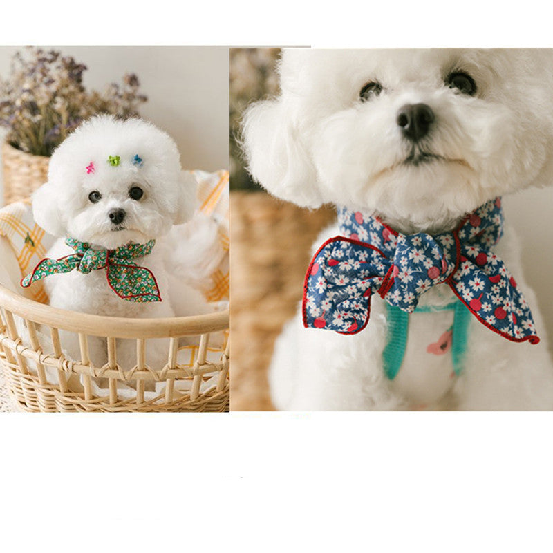 KFX-9347261 Cute Pet Bib Scarf for Dogs and Cats – Multiple Styles Available in Polyester