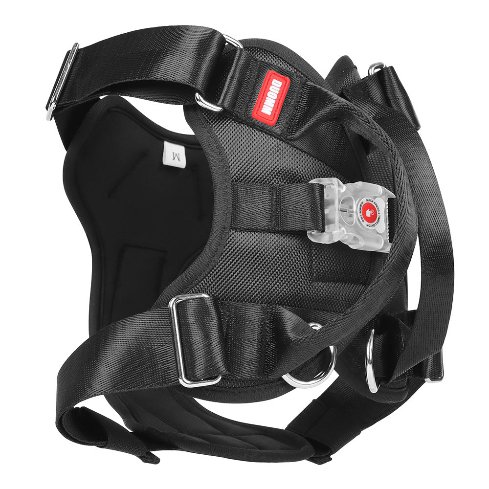 KFX-9348925 Luminous Explosion-Proof Chest Strap in Khaki, Purple, and Black - Oxford Cloth, Multiple Sizes Available