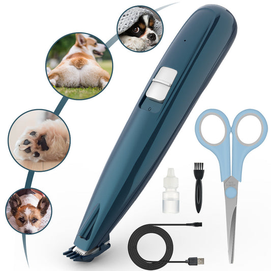 KFX-9351229 Rechargeable Electric Pet Hair Clippers for Dogs and Cats with Optional Oil Bottle