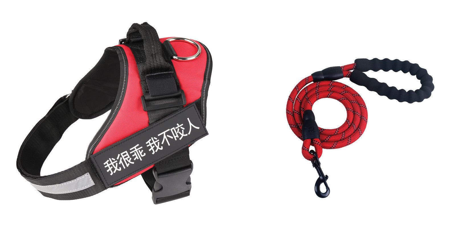 KFX-9351485 Comfortable Pet Leash and Chest Strap Set for Small to Large Pets