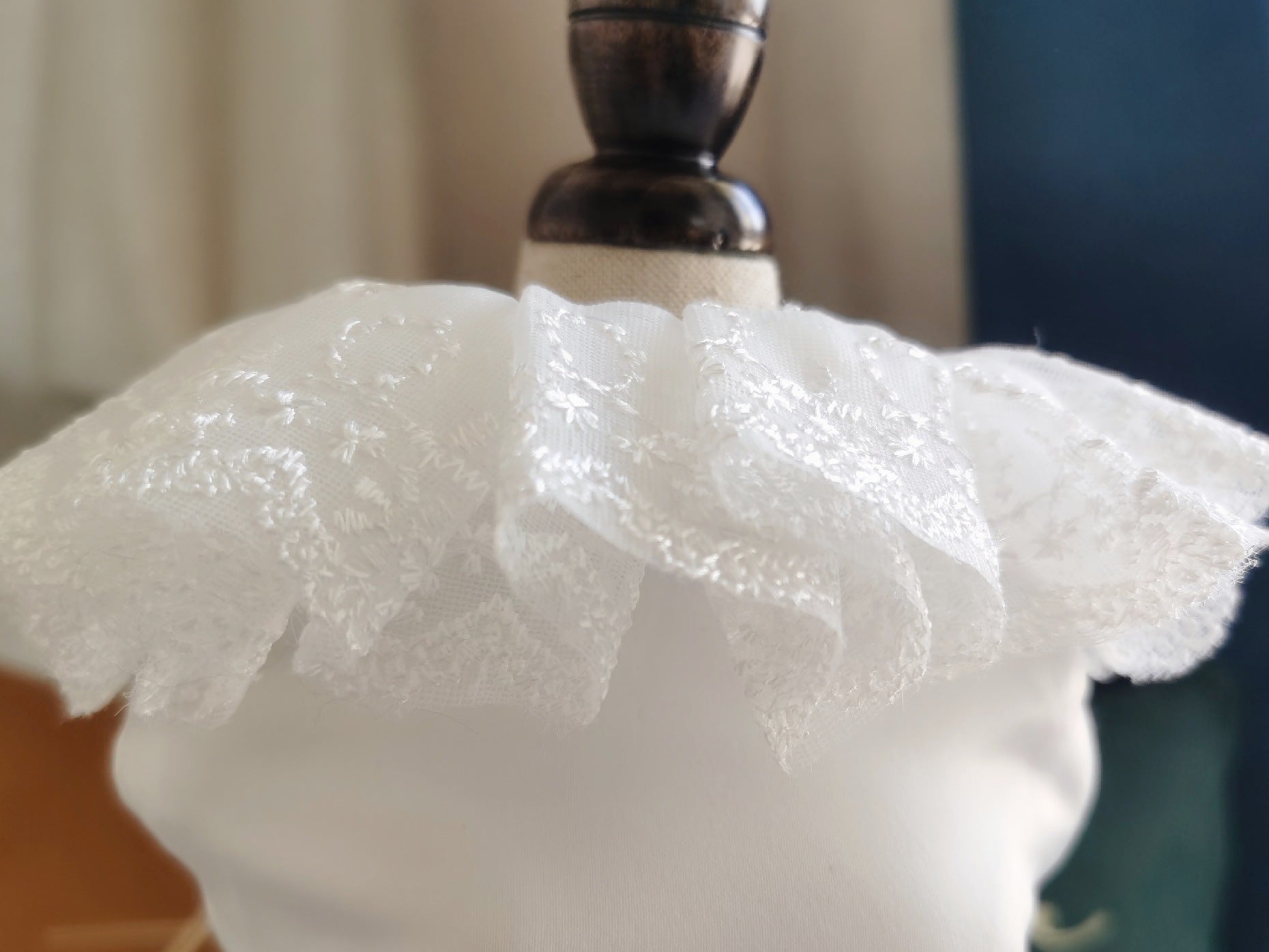 KFX-9353789 Elegant Dog Wedding White Dress Skirt - Polyester, Universal Fit, Multiple Sizes Available