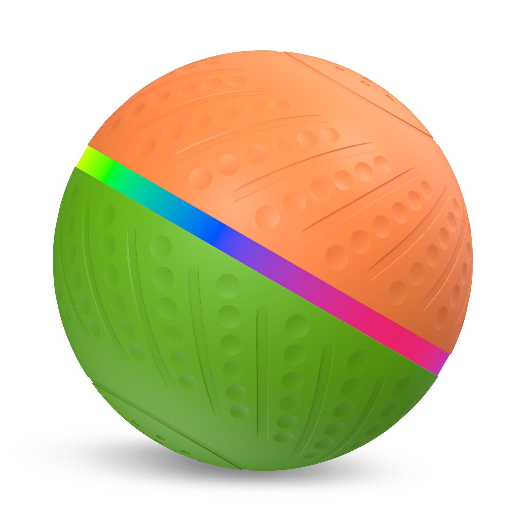 KFX-9354045 Remote Control Interactive Anti-stuffy Intelligent Toy Ball for Pets - Bite-Resistant Silicone Fun