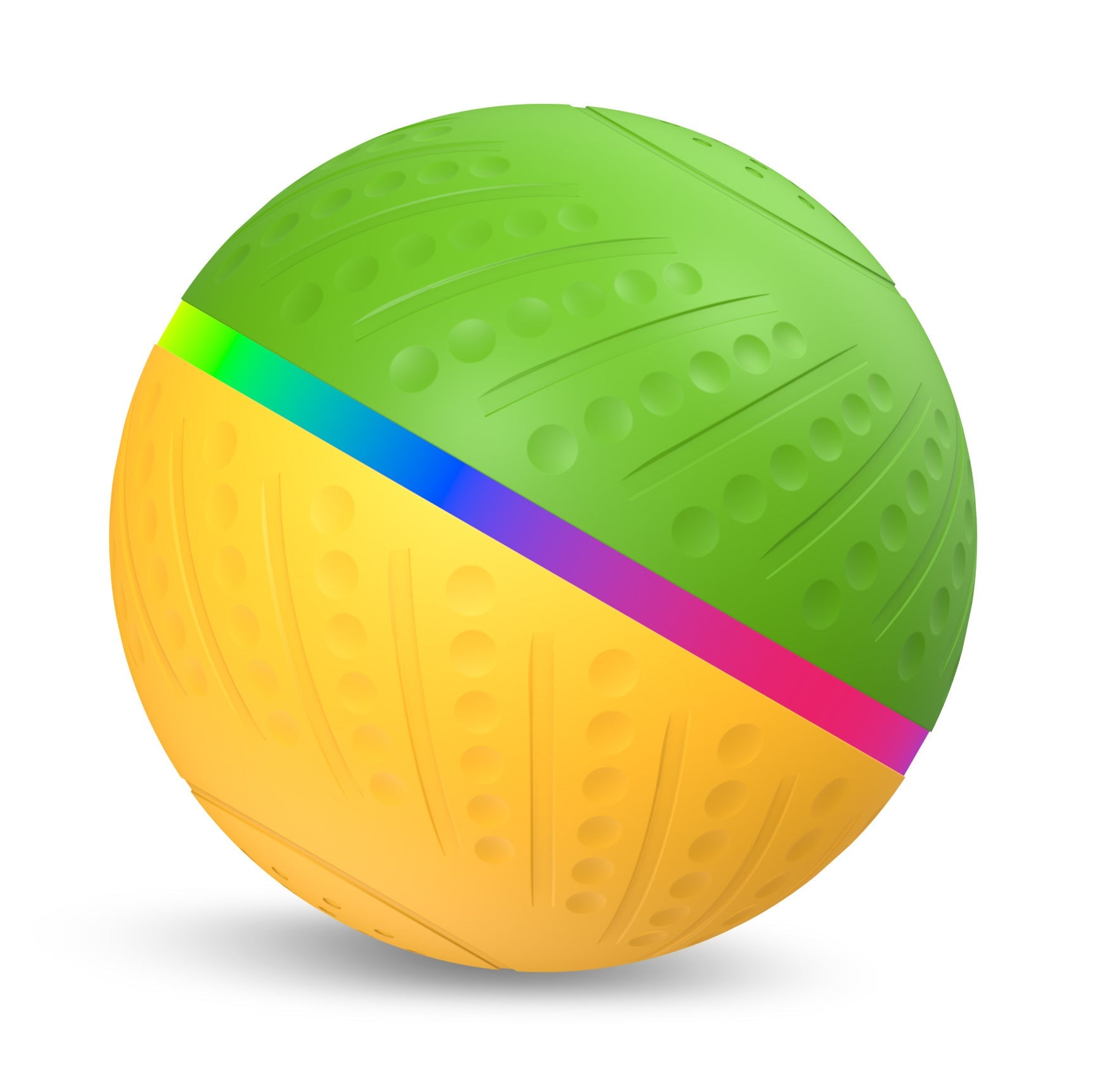 KFX-9354045 Remote Control Interactive Anti-stuffy Intelligent Toy Ball for Pets - Bite-Resistant Silicone Fun