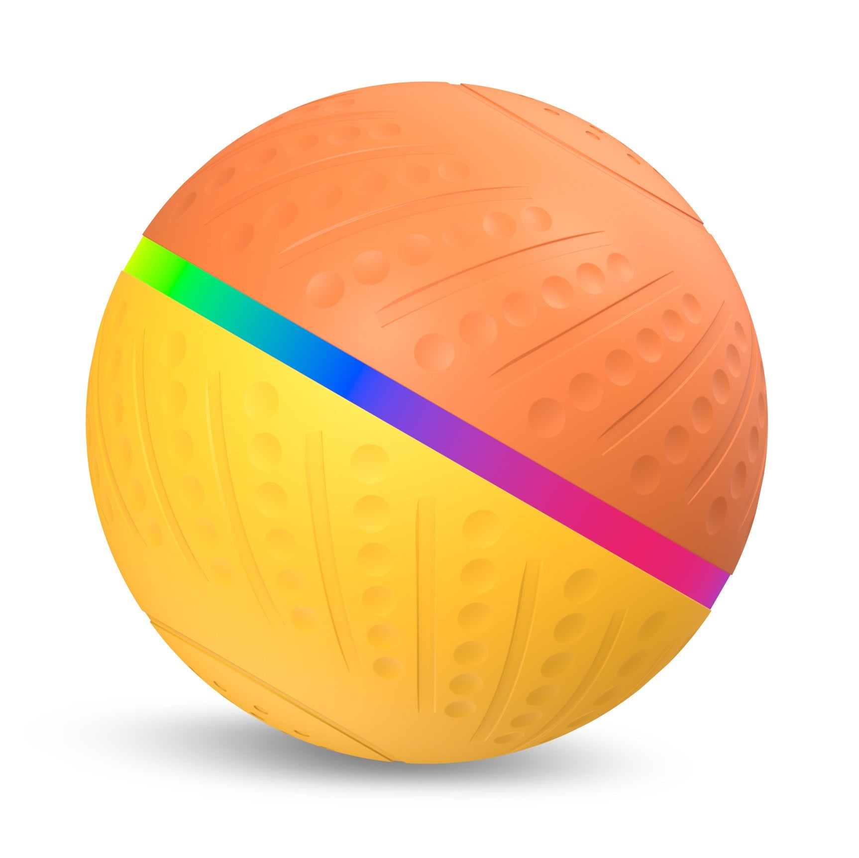 KFX-9354045 Remote Control Interactive Anti-stuffy Intelligent Toy Ball for Pets - Bite-Resistant Silicone Fun